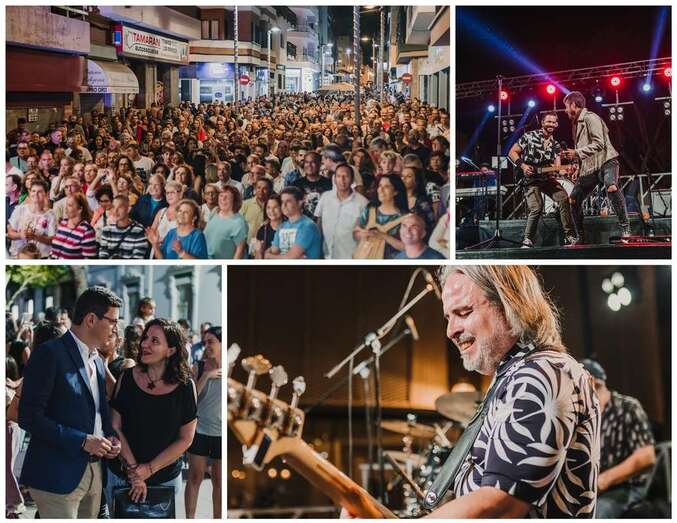 Imágenes de la movida de anoche en Telde/TA.